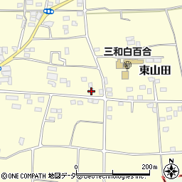茨城県古河市東山田2032周辺の地図