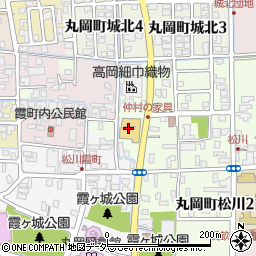中村の家具周辺の地図