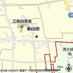 茨城県古河市東山田2021周辺の地図