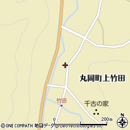 福井県坂井市丸岡町上竹田32周辺の地図