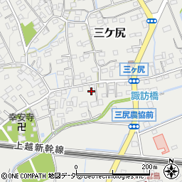 埼玉県熊谷市三ケ尻1543周辺の地図