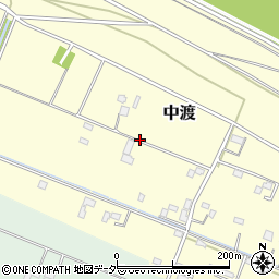 埼玉県加須市中渡周辺の地図