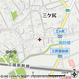 埼玉県熊谷市三ケ尻1541周辺の地図