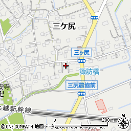 埼玉県熊谷市三ケ尻1548周辺の地図