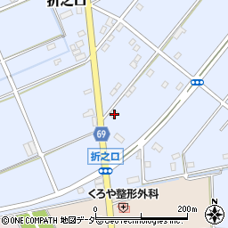 埼玉県深谷市折之口517周辺の地図