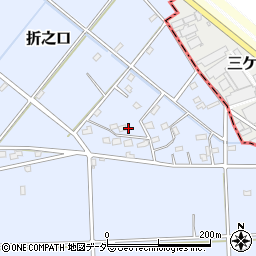 埼玉県深谷市折之口720周辺の地図