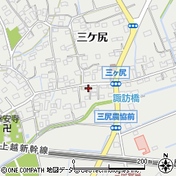 埼玉県熊谷市三ケ尻1545周辺の地図