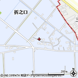 埼玉県深谷市折之口721周辺の地図