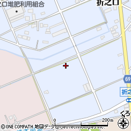 埼玉県深谷市折之口552周辺の地図