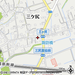 埼玉県熊谷市三ケ尻1549周辺の地図