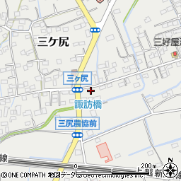 埼玉県熊谷市三ケ尻1558周辺の地図