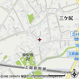 埼玉県熊谷市三ケ尻1592周辺の地図