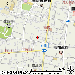 群馬県藤岡市鬼石100-1周辺の地図