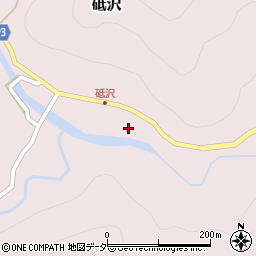 群馬県甘楽郡南牧村砥沢298周辺の地図