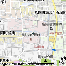 福井県坂井市丸岡町松川町周辺の地図