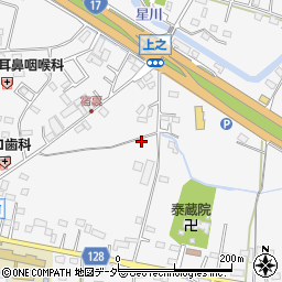 埼玉県熊谷市上之581周辺の地図