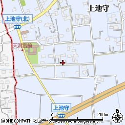 埼玉県行田市上池守813周辺の地図