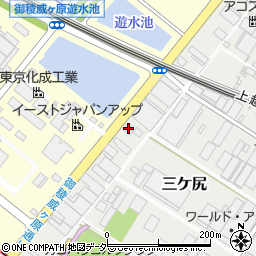 埼玉県熊谷市三ケ尻3805周辺の地図