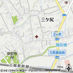 埼玉県熊谷市三ケ尻1586周辺の地図