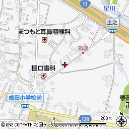 埼玉県熊谷市上之782周辺の地図