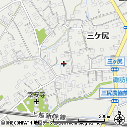 埼玉県熊谷市三ケ尻1601周辺の地図