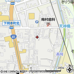 岐阜県高山市下岡本町1226周辺の地図