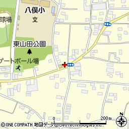 茨城県古河市東山田1849周辺の地図