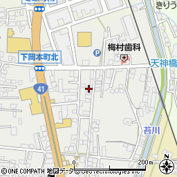 岐阜県高山市下岡本町3056周辺の地図