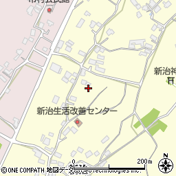 茨城県かすみがうら市新治614周辺の地図