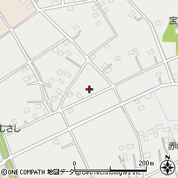 埼玉県深谷市境293周辺の地図