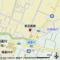 武正医院周辺の地図