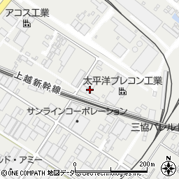 三栄ガラス株式会社周辺の地図