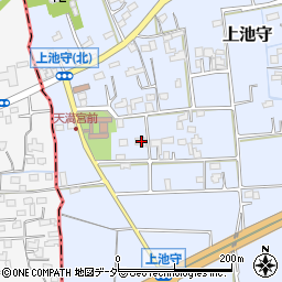 埼玉県行田市上池守815周辺の地図