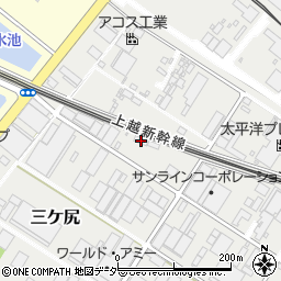 埼玉県熊谷市三ケ尻3858周辺の地図