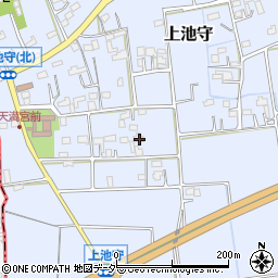 埼玉県行田市上池守811周辺の地図