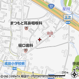 埼玉県熊谷市上之781周辺の地図