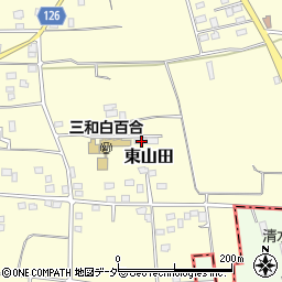 茨城県古河市東山田2012周辺の地図