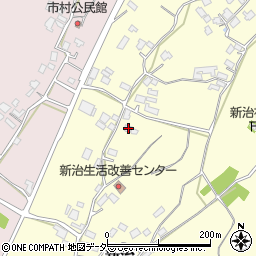 茨城県かすみがうら市新治615周辺の地図