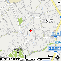 埼玉県熊谷市三ケ尻1600周辺の地図