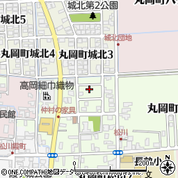 福井県坂井市丸岡町松川1丁目123周辺の地図