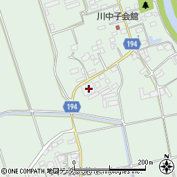 茨城県小美玉市川中子537周辺の地図
