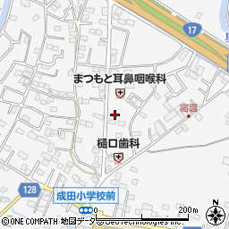 埼玉県熊谷市上之791周辺の地図