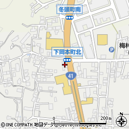 岐阜県高山市下岡本町2977周辺の地図
