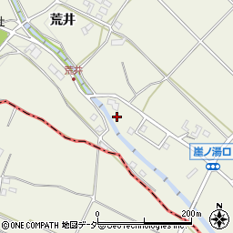 長野県松本市内田荒井3765-1周辺の地図