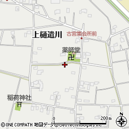 埼玉県加須市上樋遣川周辺の地図