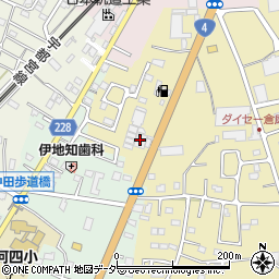 築地産業株式会社　古河工場周辺の地図