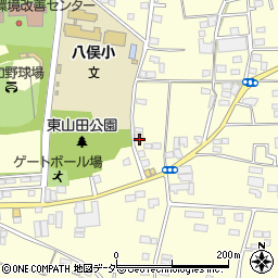 茨城県古河市東山田1845周辺の地図