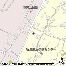 茨城県かすみがうら市新治609周辺の地図