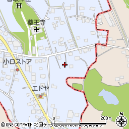 茨城県結城郡八千代町仁江戸1669-2周辺の地図