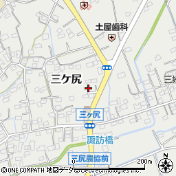 埼玉県熊谷市三ケ尻1630-19周辺の地図